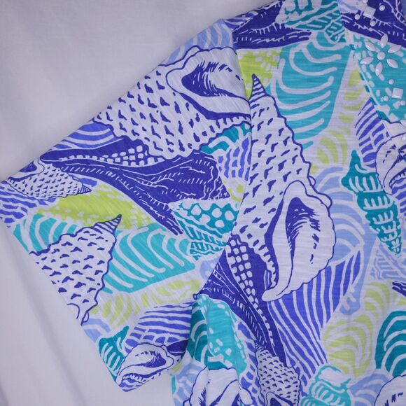 Alfred Dunner Top 1X Seashell Print Knit - Picture 3 of 10